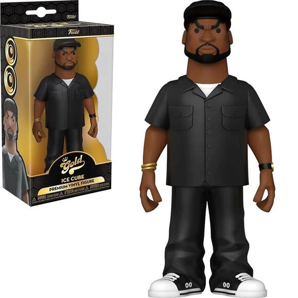 Funko Ice Cube Premium Gold Rapper Singer Hip Hop Vinyl Action Figure Doll - Picture 1 of 7